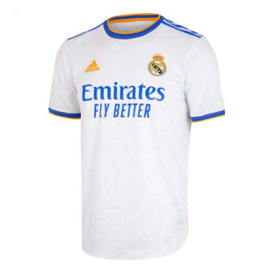 Tailandia Camiseta Real Madrid 1ª 2021-2022 Blanco